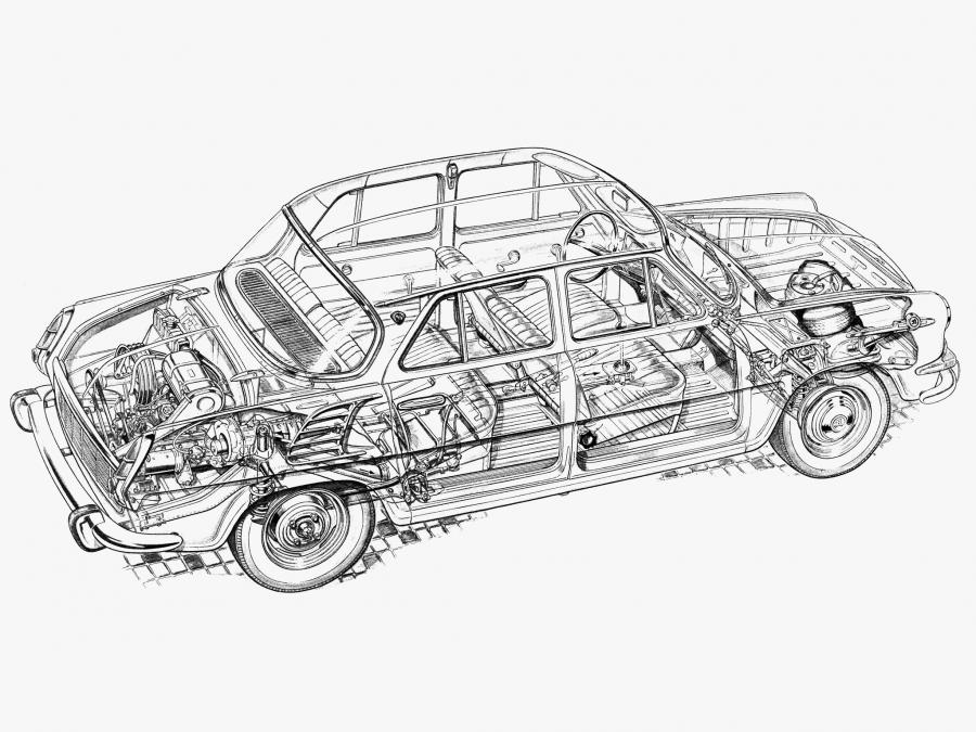  Skoda 1000 MB 1964 года  (фото 5 из 8)